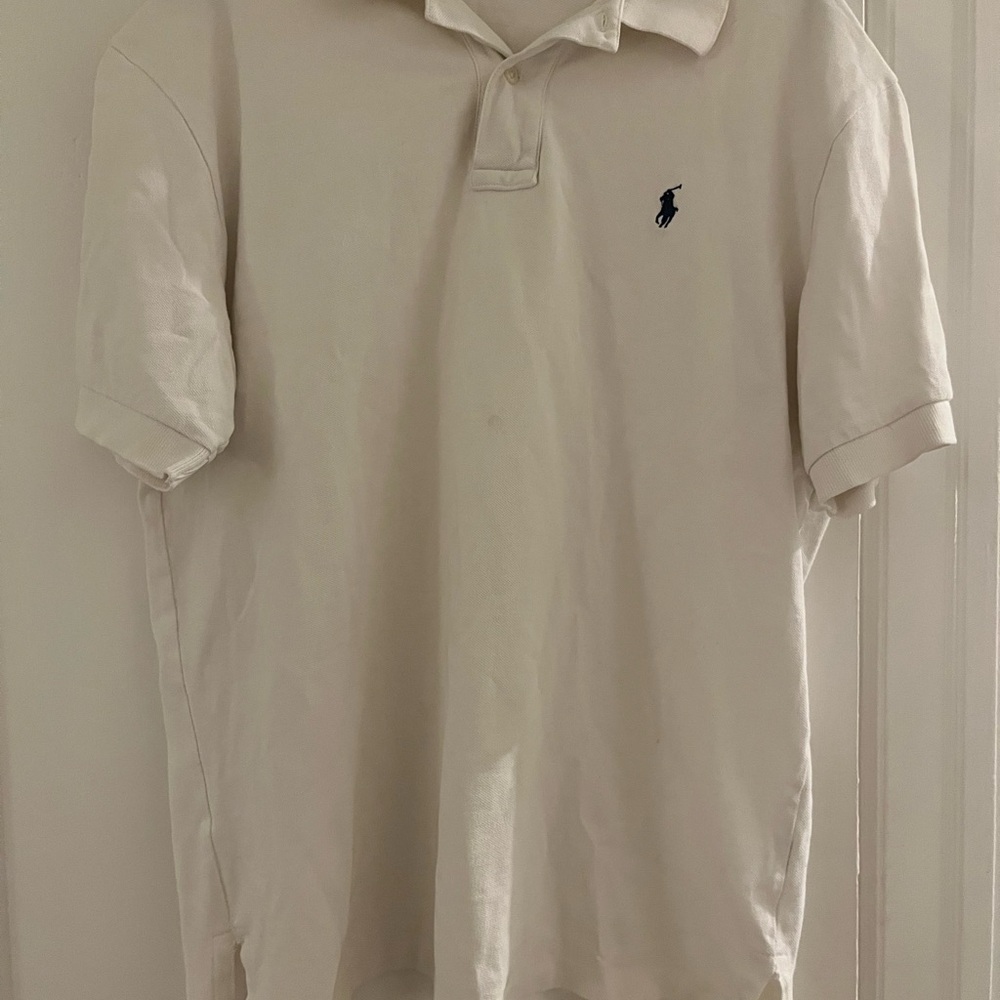 Men’s White Polo Shirt